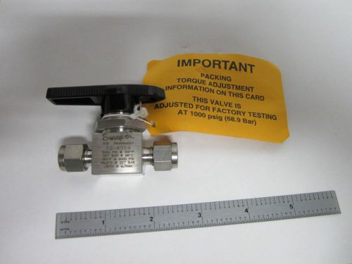 SWAGELOK HIGH PRESSURE VALVE 3000 PSI AS IS BIN#J2-22