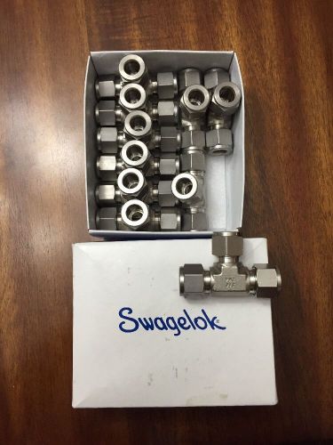 SWAGELOK 1/2&#034; TUBE UNION TEE SS-810-3 (NEW) Lot Of 10