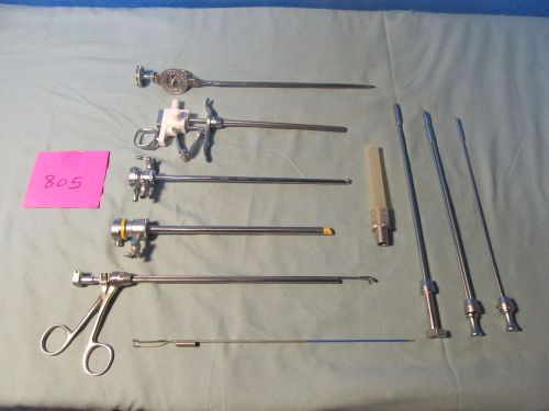 Olympus Cystoscope Rigid Opitical Sheath Set W/Working Element