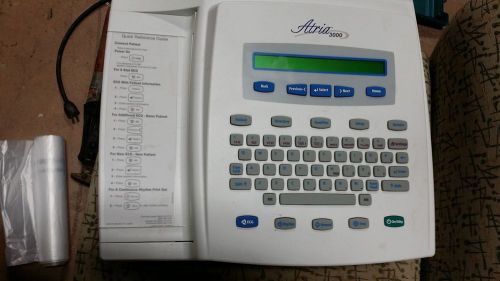 Burdick ATRIA 3000 Used ECG Electrocardiograph