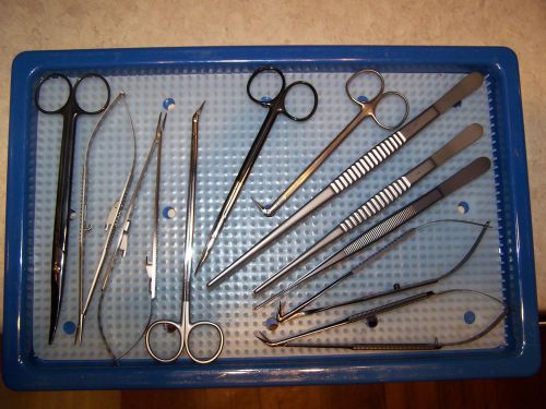 VASCULAR SURGICAL INSTRUMENT SET CERAMIC MAGIC CUT, TITANIUM  SCANLAN  SURGERY