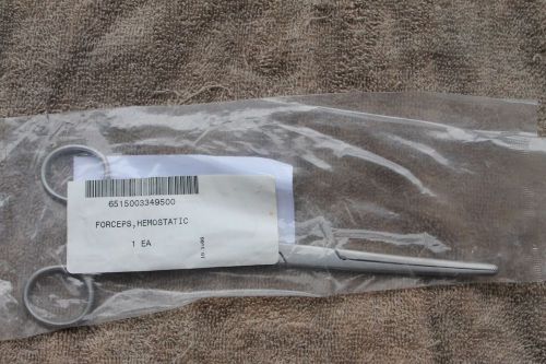 ROCH PEAN FORCEP HEMOSTATIC 9&#034; CURVED  NSN 6515-00-334-9500