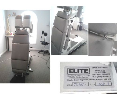 ELITE Hy-Lo Drop Chiropractic table