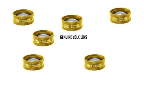 20 GOLDEN Volk Lenses 78D/Double Aspheric lens IN DIFFEFRENT COLORS