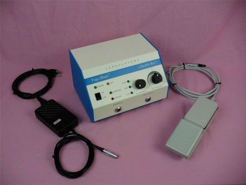 Medisurg Fugo Plasma Blade M100 Battery ESU Capsulotomy Ophthalmic w/Footswitch