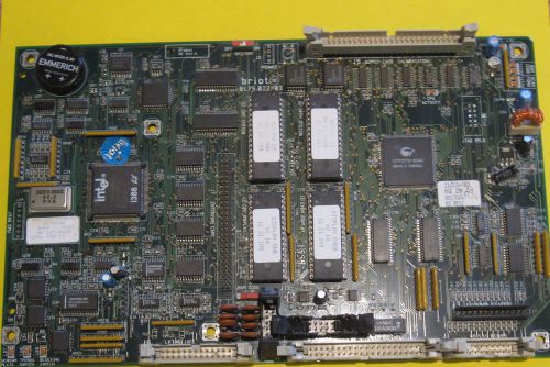 Briot Accura CX Edger Mother Board  Ver 01.75.03 System V4 21 Display V2 10