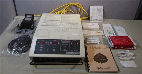 Aspen Excalibur Electrosurgical Unit Model 60-5200-001 Foot Pedal &amp; Accessories