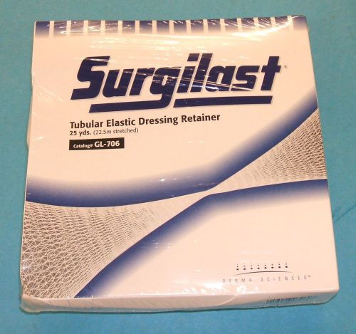 Derma Sciences GL-706 Surgilast Tubular Elastic Dressing Retainer 25 Yards CP*