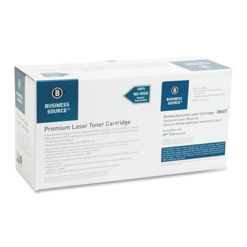 Business source remanufactured hp 92a toner cartridge - black - laser- bsn38667 for sale