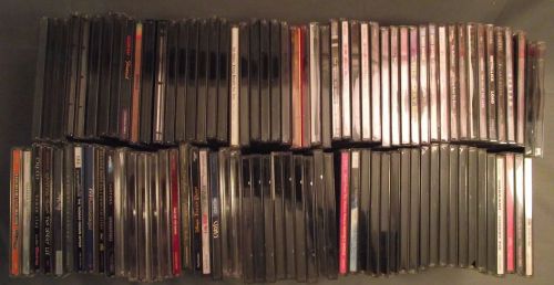 Mixed Lot of 100Empty CD Original  Cases !!!!