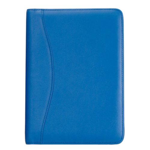 Royce Leather Jr. Writing Padfolio - Ocean Blue