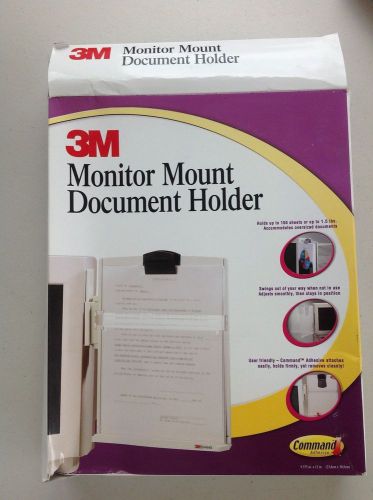 3M MONITOR MOUNT DOCUMENT COPY HOLDER DH440 DESK DESKTOP