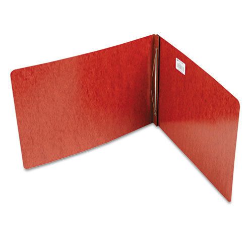 Pressboard report cover, prong clip, 11 x 17, 3&#034; capacity, red for sale