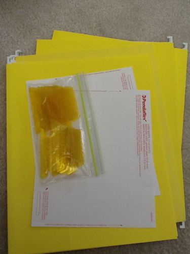 NEW Pendaflex Readytab HANGING FILE FOLDERS - Letter 8.5&#034; X 11&#034; 1/5 Tab Cut