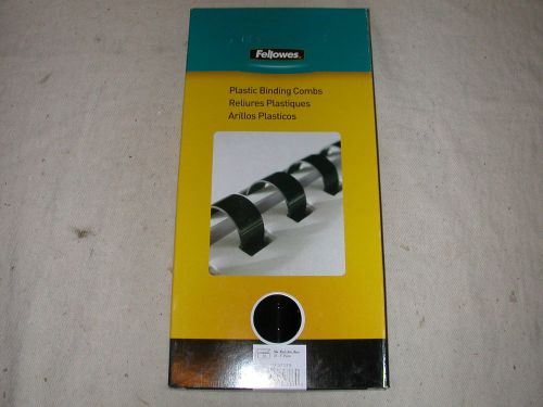 (10) 1&#034; Fellowes Plastic Binding Combs CRC 52383  CRC52383