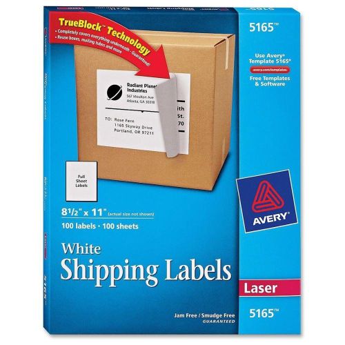 Avery Easy Peel Mailing Label 5165