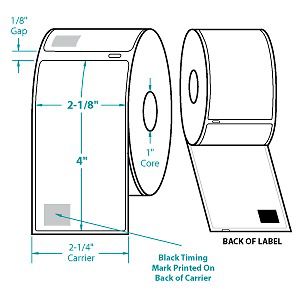 LABELS for DYMO LABELWRITER SHIPPING Label 220x6 #30323