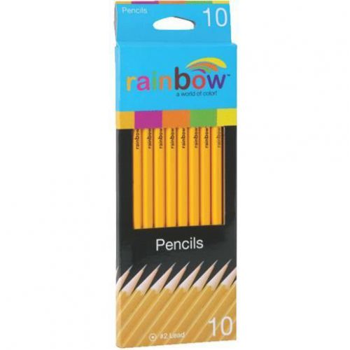 #2 10 PK YELLOW PENCILS CP01