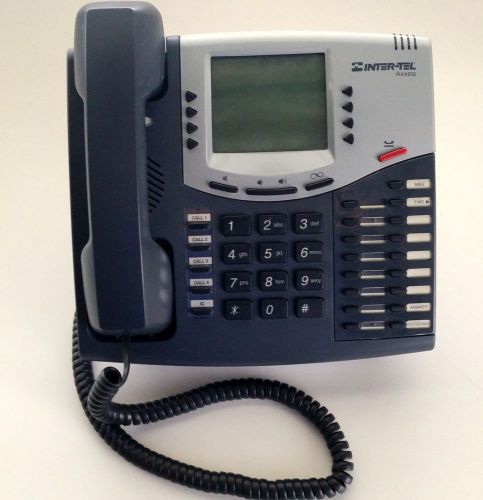 Inter-tel axxess 550.7300 large display phone 90 day warranty for sale