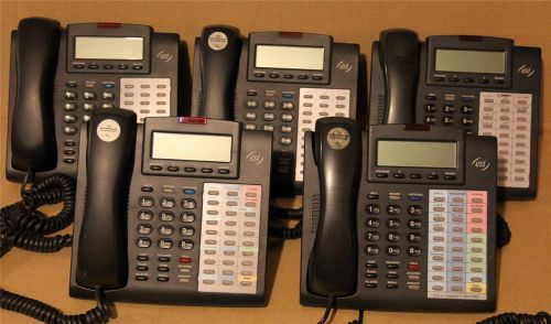 Lot Of 5 ESI 48 Key DFP Business Office Display Phones