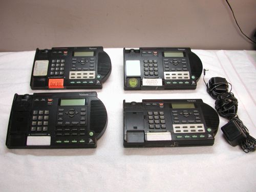 NORTEL VENTURE 3 LINE BUSINESS TELEPHONES NT2N81AA11 LOT OF 4