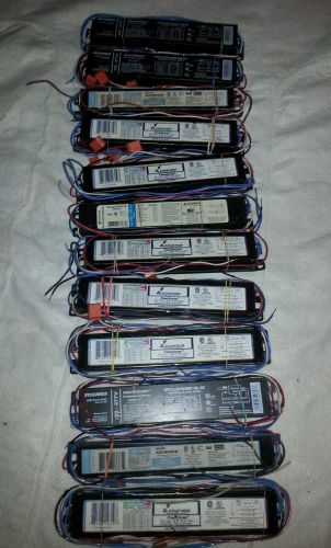 Set of 12 ballasts **mixed pack**  used 2 lamp  t8 for sale