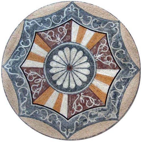 Beautiful Medallion Stone Mosaic