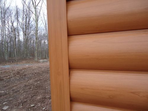 Log Siding Vinyl 10 square