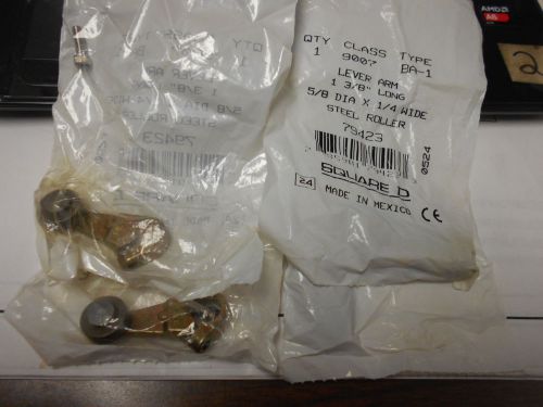 New square d lever arm steel roller 79423 lot of 2 for sale