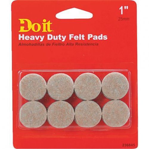 16PC 1&#034; FELT GRD PAD 236845