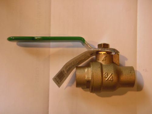 3/4&#034; BALL VALVE - NEW!