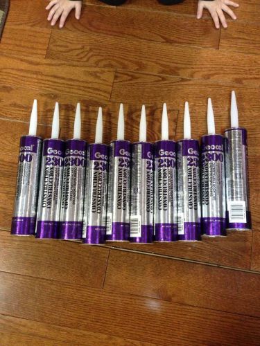 Geocel 2300 constuction tripoly sealant 10.3 oz. tube - clear 10 tubes for sale