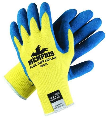 MEMPHIS FLEX TUFF KEVLAR GLOVES #9687L NEW IN PACKAGE 1 PAIR FREE SHIP