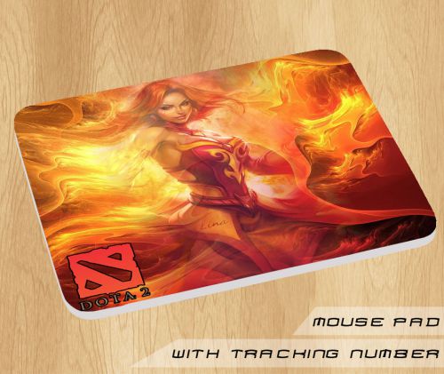 New Lina Fire Dota 2 Gaming Logo Mousepad Mouse Pad Mats Hot Game