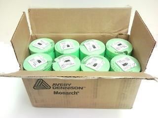 Genuine Monarch 1131 Fluorescent Green Labels One Box