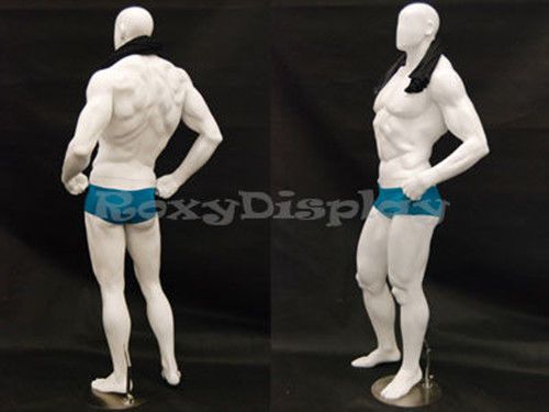 Big Muscle Male Mannequin Dress Form Display #MD-MANW