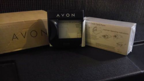 AVON credit card imprinter and forms NIB