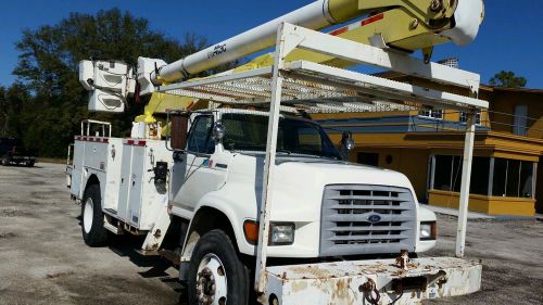 Ford f 800 bucket truck 1998