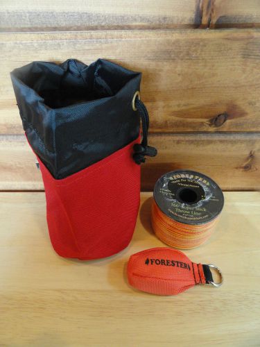 Arborist Tree Workers Throw Line Kit Rope Bag 1-11OZ Bag and 166&#039; of Throw Line