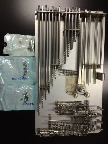 Zimmer Harrington CAT no. 1249 Orthopedic rod 115 piece set 00-1249-073-00