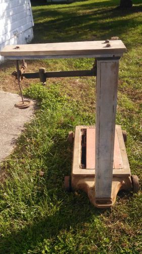 Fairbanks platform scale antique for sale