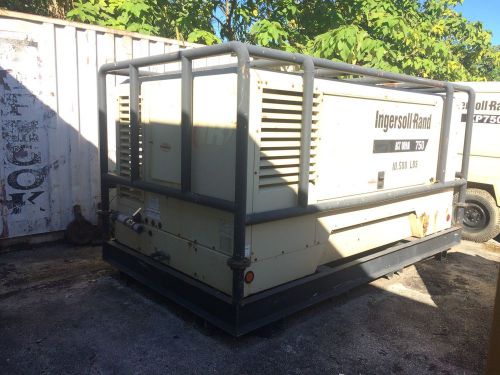 2006 ingersoll-rand xp750wcu air compressor cummins diesel for sale