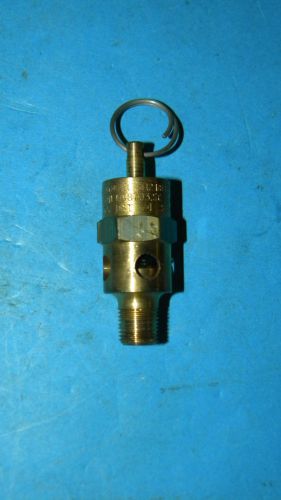 St12 safety/relief valve 75 psi, 1/8-1/4&#034;inch npt for sale