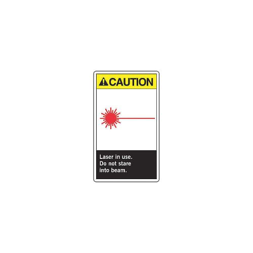 Label, 3-1/2 In. W, PK5 LRAD603VSP