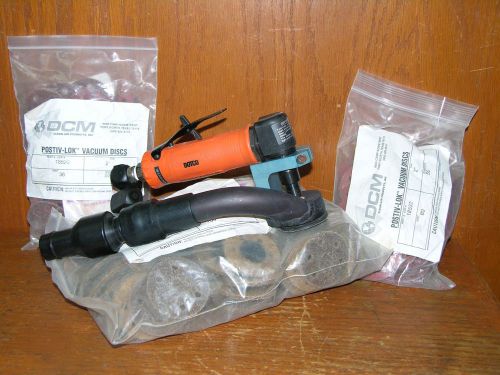 NEW DCM 2&#034; ABRASO-VAC ANGLE GRINDER  SANDER  DOTCO 12L1280-36 Cooper Power Tools