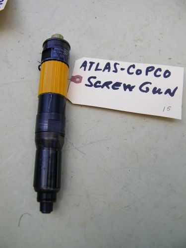 ATLAS COPCO -INLINE-PUSH TO START-INLINE-NUTRUNER-LUM25-PRO5-P 430 RPM REVERSE 3