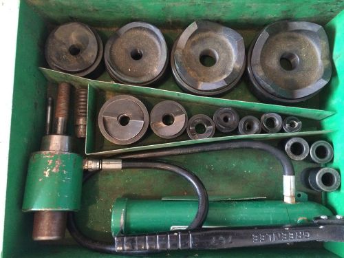 Greenlee Model 7310 Knockout Set