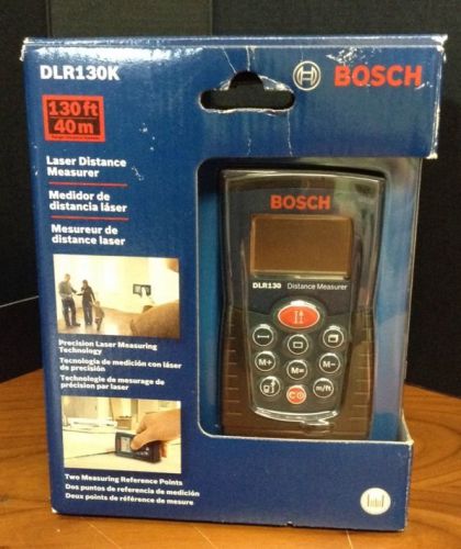 NEW Bosch Laser Distance Measurer DLR130K DLR  ** FREE SHIPPING **