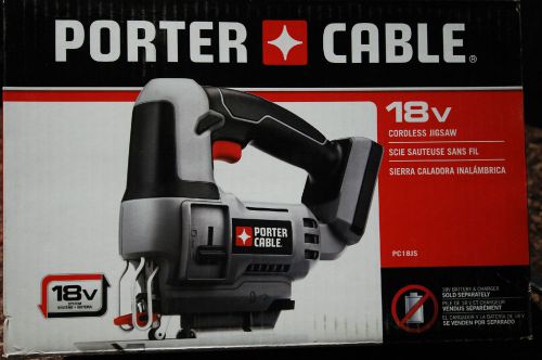 Porter Cable cordless jig saw 18v