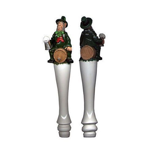 St. Patricks Day Leprechaun Draft Beer Tap Handle - Great for Irish Green Beer!